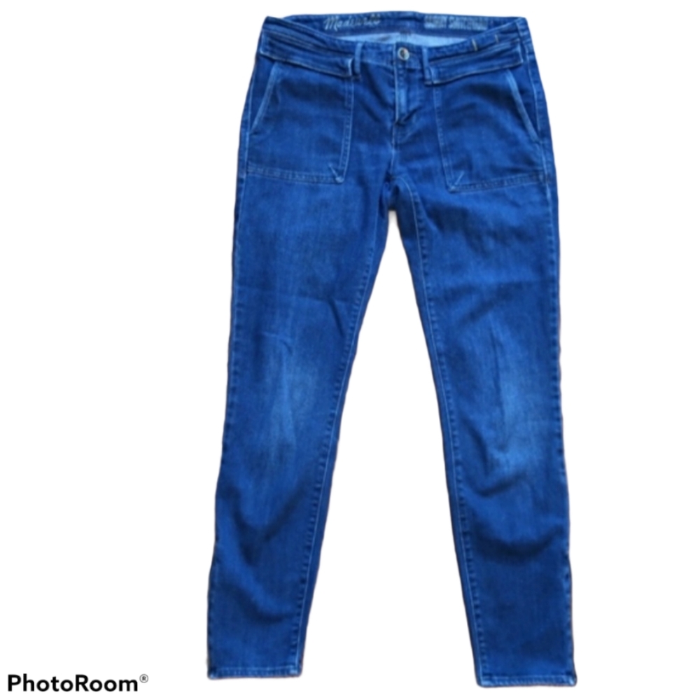 Madewell Sz 27 Skinny Switchback AnkleZip D4 - Picture 2 of 10